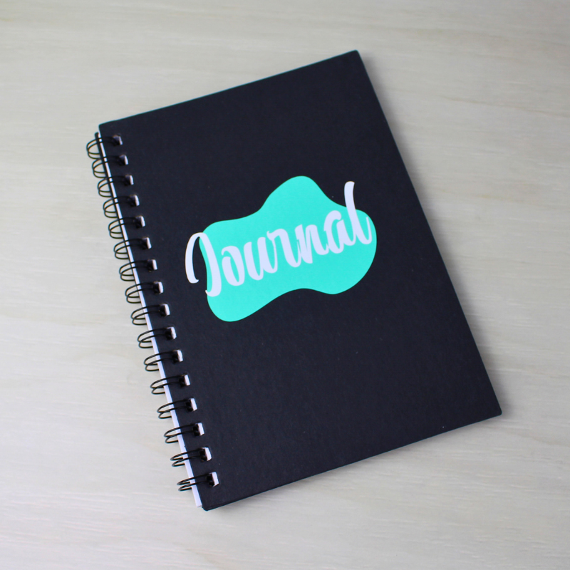 Notebook - Black Kraft Journal