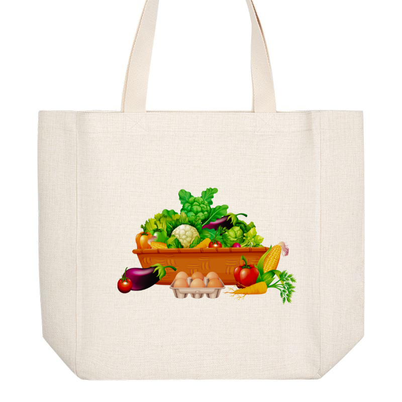 Market Tote - Vegetables