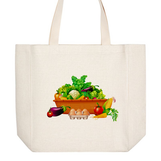 Market Tote - Vegetables